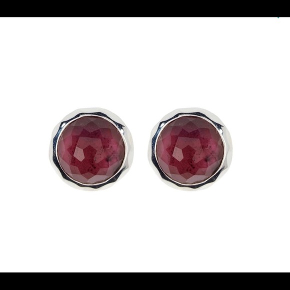 Ippolita Jewelry - Ippolita Wonderland boysonberry stud earrings